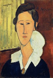 Portrait of Madame Hanka Zborowska, 1917