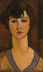 Portrait of Élisabeth Fuss-Amoré by Amedeo Modigliani