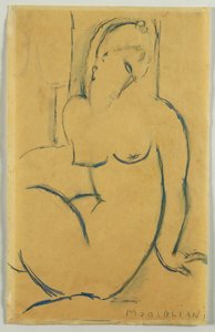 Seated Woman, 1914 by Amedeo Modigliani