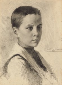 Self-portrait, 1899 by Amedeo Modigliani