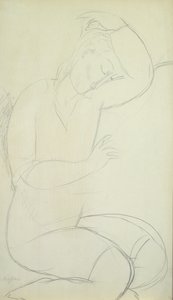 Sleeping Woman by Amedeo Modigliani