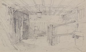 Inside a Stable, c.1810