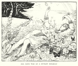 All life was as a sunlit holiday by Amelia M. (attr.to) Bowerley or Bauerle