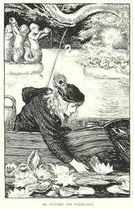 He plucked the water-lily by Amelia M. (attr.to) Bowerley or Bauerle