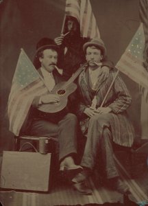 Portrait of Three Men by American 19th Century