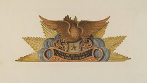 Architectural Carving by American 20th Century