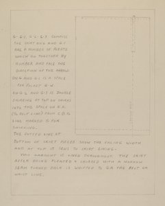 Description of a Dress by American 20th Century