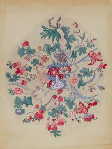 Detail (Appliqued Quilt) by American 20th Century
