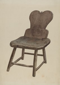 Pa. German Chair by American 20th Century