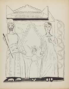 The Holy Family (Plate 28) by American 20th Century