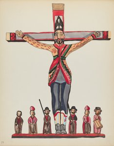 Plate 29: Saint Acacius: From Portfolio Spanish Colonial Designs of New Mexico