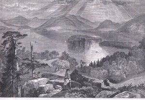 Long Island, Lake George (illustration from 