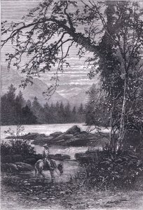 View of North Carolina, illustration from Cassells History of the United States
