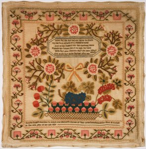 Sampler by American Made by Eliza M. Kandle