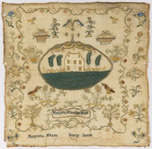 Sampler by American Margereta Whann