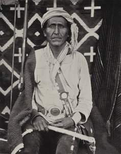 A Navajoe Indian by American Photographer (after)