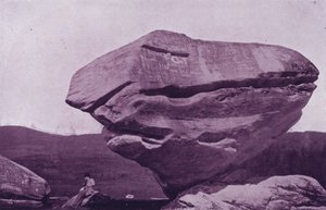 Balanced Rock, near Pittsfield, Massachusetts by American Photographer (after)