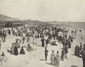 Beach at Atlantic City, New Jersey by American Photographer (after)