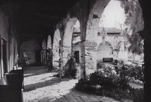 California: Mission San Juan Capistrano, founded 1776, south of Los Angeles
