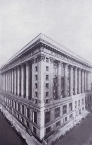 Chicago: City Hall and County Building by American Photographer (after)