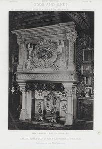 Fireplace: Salon, Chateau D
