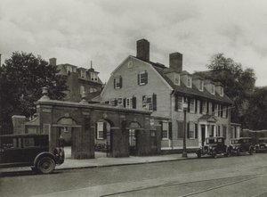 Harvard University: Class of 1857 Gate, Wadsworth House by American Photographer (after)