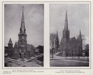 Jamestown, NY: First Presbyterian Church; First Methodist Church