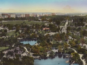 Central Park from 59th Street toward Central Park West, New York by American Photographer (after)