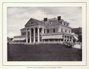 Newport, Rhode Island: Beach Mound, Residence of Benjamin Thaw