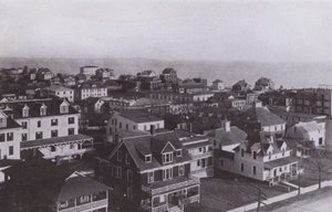 Old Orchard Beach, Maine: The Village Looking East from Old Orchard House by American Photographer (after)