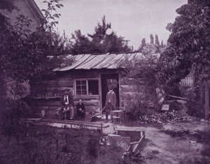 Oldest house in Salt Lake City, Utah by American Photographer (after)