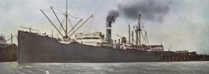 Oregon: Steamer in Portland Harbor