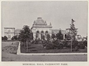 Philadelphia: Memorial Hall, Fairmount Park by American Photographer (after)