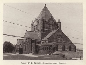 Pittsburgh: Christ P E Church, Central and Liberty Avenues by American Photographer (after)