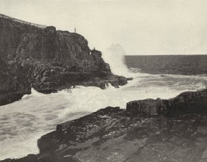 Sea Wall, Bald Head Cliff, Maine by American Photographer (after)