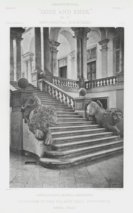 Staircase in the Palazzo Dell
