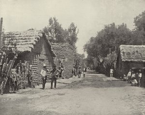 Street Scene in Santa Anita, Mexico