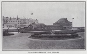 View showing Brighton Casino and Park by American Photographer (after)