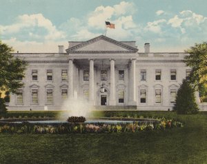 Washington DC: White House by American Photographer (after)