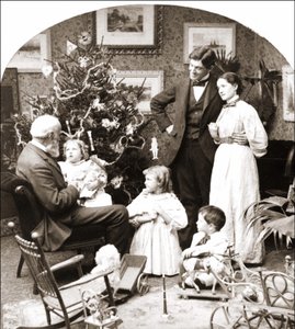 American Family on Christmas Day