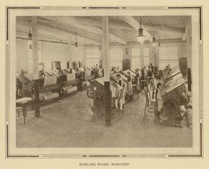 Amoskeag Manufacturing Company: Burling Room, Worsted