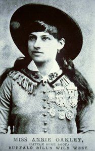Annie Oakley (1860-1926) by American Photographer