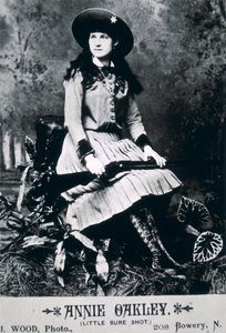 Annie Oakley (1860-1926) by American Photographer