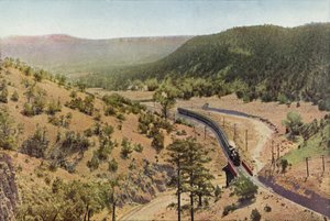 Apache Canyon, between Las Vegas and Lamy, New Mexico by American Photographer