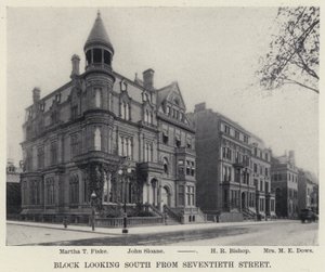 Block looking South from Seventieth Street