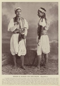 Brehim El Korany and Said Rayab, Egyptians