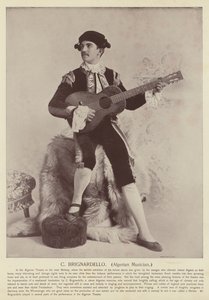 C Brignardello, Algerian Musician by American Photographer