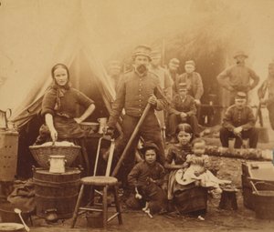 Camp of 31st Pennsylvania Infantry near Washington, D.C. by American Photographer