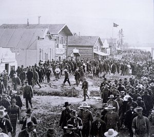 Dawson City during the Klondike Gold Rush (1897-98) by American Photographer
