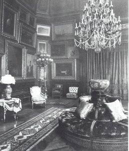 Drawing Room of the Astor Family House, Fifth Avenue, New York by American Photographer